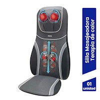 Silla Masajeadora Homedics Shiatsu 2 en 1 - Caja 1 UN