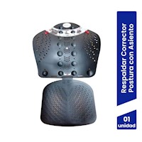 Respaldar Ergonómico con Asiento Base Perfect Back Rest - 1 UN