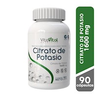 Vita Vital Citrato De Potasio Y Naranja Cápsulas - Frasco 90 UN