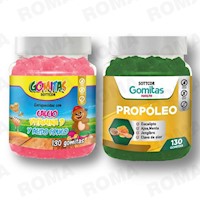 PACK 2 GOMITAS CALCIO NIÑOS + PROPOLEO ADULTO SOTTCORLABS