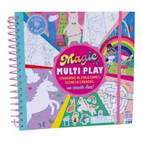 Cuaderno multiactividades con agua Floss & Rock Hada Arcoíris