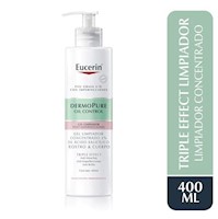 EUCERIN Dermopure Gel Limpiador Concentrado Triple Effect 400ml