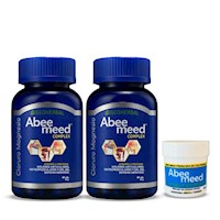 Cloruro de Magnesio Abee Meed Frasco 60 Cápsulas + pomada - Pack 2 UN