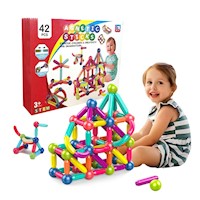 MAGNETICOS 42 PIEZAS MAGNETIC STICKS