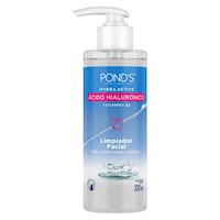 Limpiador Facial Pond's Hydra Active Ácido Hialurónico + Vitamina B3 - Frasco 200 ML