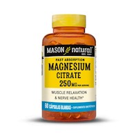 Magnesio Glicinato 250 MG Cápsulas Blandas - Frasco 60 UN