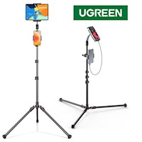 Tripode 2 en 1 UGREEN tablet y celular soporte 1.74 Mts ajustable