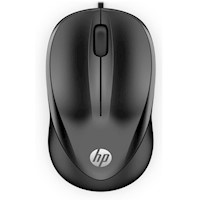 HP Mouse 1000 Wired 1200dpi Alámbrico USB Negro - 4QM14AA#ABL