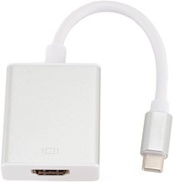 Adaptador Tipo C a HDMI Convertidor Celular Multimedia Trabajo Oficia Estudios