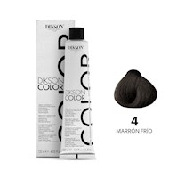 TINTE PARA CABELLO COLOR MARRÓN FRIO 4 DIKSON PROFESSIONAL