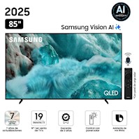 Televisor Samsung QLED 85" Visión AI Smart TV QN85Q7FAAGXPE - Nuevo 2025