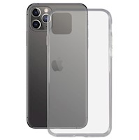 Pack X 2 Und Case Funda iPhone 11 pro 5.8 Transparente + Aro Sujetador