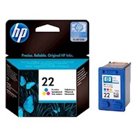 Cartucho de Tinta HP 22 Tricolor