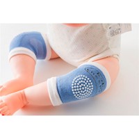 Protector de rodilla azul para bebe