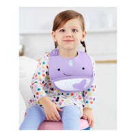 BABERO DE SILICONA NARWHAL SKIP HOP