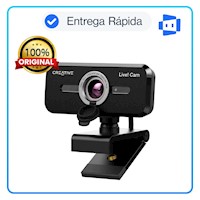 Cámara Web Creative Live Cam Sync V2 FHD 1080P CTAPA Dual Mic USB Black
