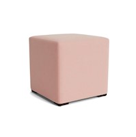 Puff Cubo Fabiani Home rosa