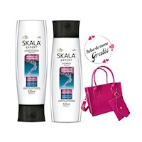 Shampoo-Acondicionador Bomba Vitaminas Skala + Cartera De Mano Regalo