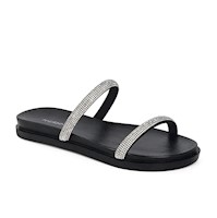 SANDALIA MUJER MIKAELA CASUAL CRISTAL/PRETO 3033.0308(3)