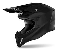 Casco Airoh Wraap Color Youth Negro Matt T-xxs