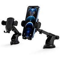 Soporte para Celular S116 Rotación 360° con Ventosa y Brazo Ajustable