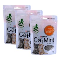 Packx3 Catnip o CatMint Hierba para Gatos de Menta - 5g