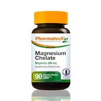 Magnesio Pharmatech (Quelato) 90 Caps Blandas