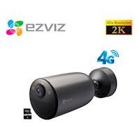 Ezviz Cámara EB3 4G 2K Inteligente Exterior Inalambrica Batería 128GB
