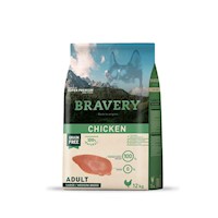 Alimento para Perros Raza Grande Adulto Bravery Pollo 12Kg