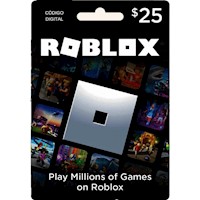 Roblox Gift Card 25 USD Global - Código Digital
