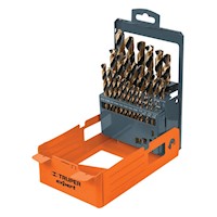 Set de 29 Brocas HSS Split Point Truper 50004