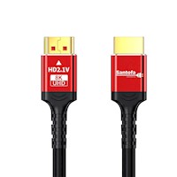 Cable Hdmi 2.1V 8k SANTOFA 3D 3 Metros 4320p Premium 48Gbps HDR eARC