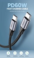 Cable Ugreen USB-C a USB-C (1Mt)