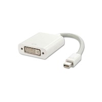 Convertidor Thunderbolt Mini Displayport A Dvi Mdp A Dvi Mac Blanco