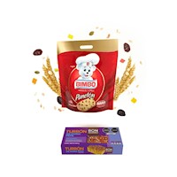 PANETON BIMBO EN BOLSA X 900GR + TURRON 500GR