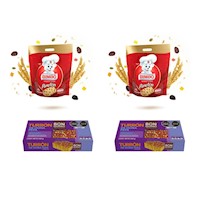 2 PANETON BIMBO EN BOLSA X 900GR + 2 TURRON 500GR