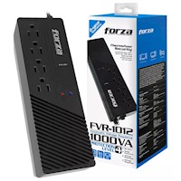 Estabilizador FORZA FVR-1012 1000VA 500W 4 TOMAS 220V Regulador