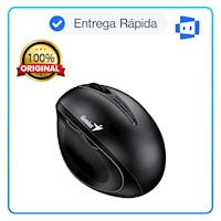 Mouse Genius ERGO 8250S Wireless Vertical 6 botones Ergonómico BLACK
