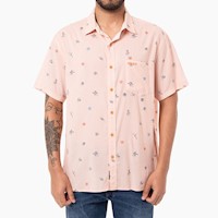 Camisa Hombre Gzuck Print Leavs