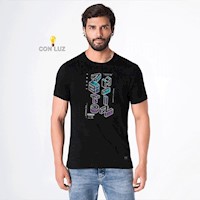 Polos Hombre Pionier Negro Cubas