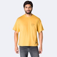 Polos Hombre Pionier Mostaza Gizo