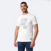 Polos Hombre Pionier Blanco Lucianno