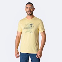 Polos Hombre Pionier Amarillo Grovert