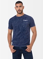 Polo Moda Hombre Norton Acid Wash/Indigo Retredio