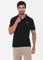 Polo Box Basico Hombre Norton Negro Ludovick
