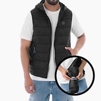 Chaleco Hombre Gzuck Black Fly Zero