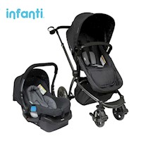 Coche Travel System para Bebé Infanti EPIC 5G Black