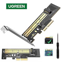 Tarjeta de Expansión UGREEN PCIe 3.0 x 4 soporta 4TB disco solido NVME