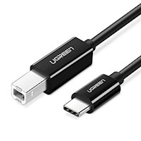 Cable Impresora 2m USB-C a USB-B Ugreen 480Mb/s US241 - 50446