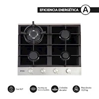 Encimera Deluxe Chef 60 cm Gas GLP FDV